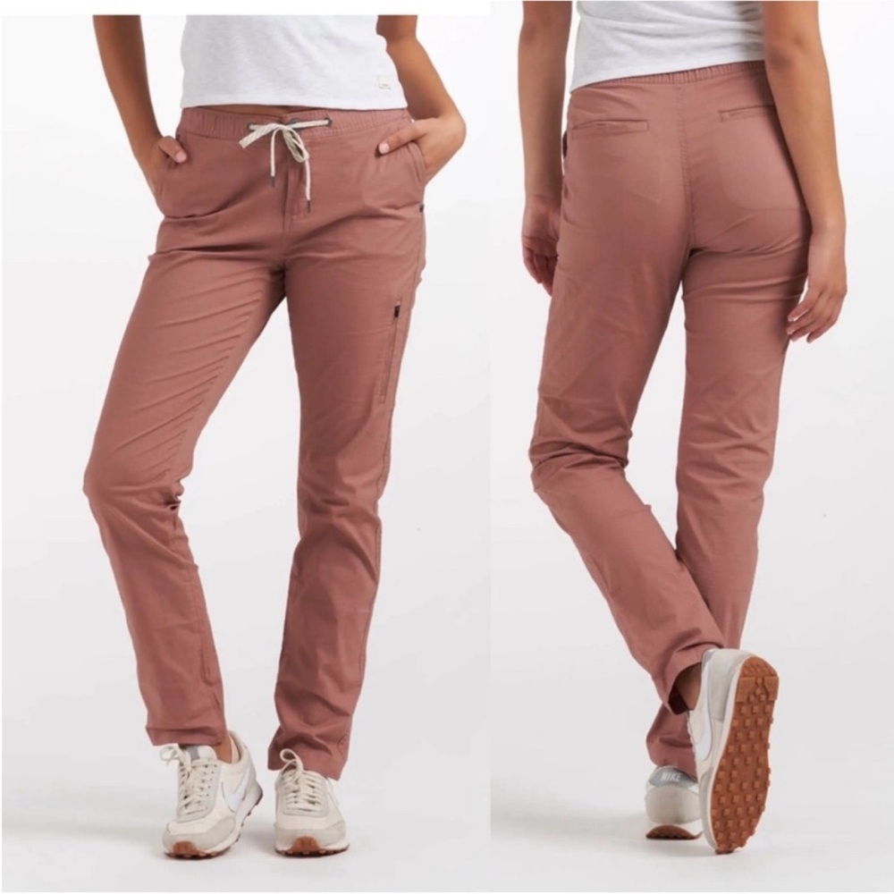 Vuori Women’s Ripstop Everyday Pants in Terracotta Sz XS